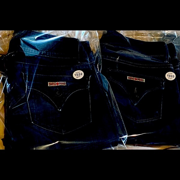 Flawless Hudson Jeans Straight I sell locally a-lot . All denim washed Like New - Picture 4 of 6